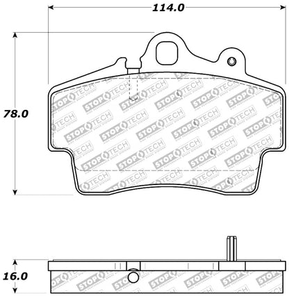 StopTech Performance Brake Pads