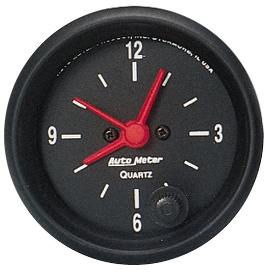 Autometer Z Series 52mm Electric Clock