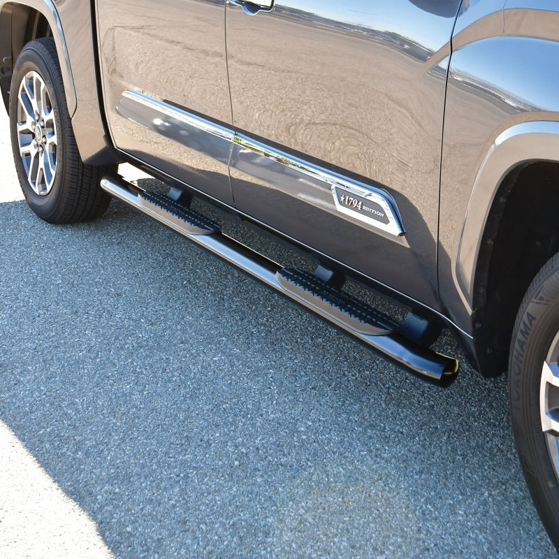 Westin 2022 Toyota Tundra CrewMax PRO TRAXX 4 Oval Nerf Step Bars - Black