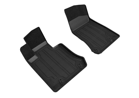 3D MAXpider 16-21 Mercedes-Benz GLC-Class (X205) Elegant Hybrid 1st Row Floormat - Black