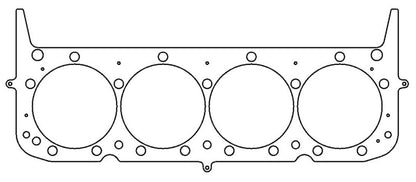 Cometic Chevy Small Block BRODIX BD2000 Heads 4.125in Bore .040in MLS Head Gasket