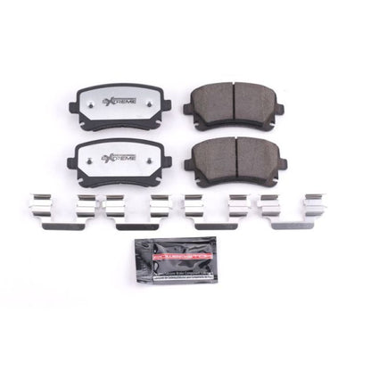 Power Stop 05-11 Audi A6 Quattro Rear Z26 Extreme Street Brake Pads w/Hardware