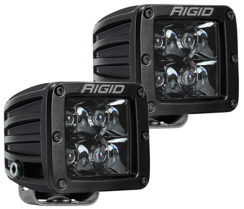 Rigid Industries D-Series Midnight Edition - Spot - Set of 2