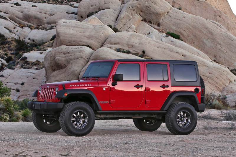 Fabtech 07-18 Jeep JK 4-Door 3in Trail w/Dlss Shks