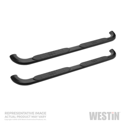 Westin 2004-2008 Ford F-150 SuperCab Platinum 4 Oval Nerf Step Bars - Black