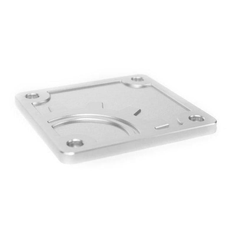 BuiltRight Industries 2020 Jeep Gladiator Bed Plug Plate Cover (Alum) - Silver