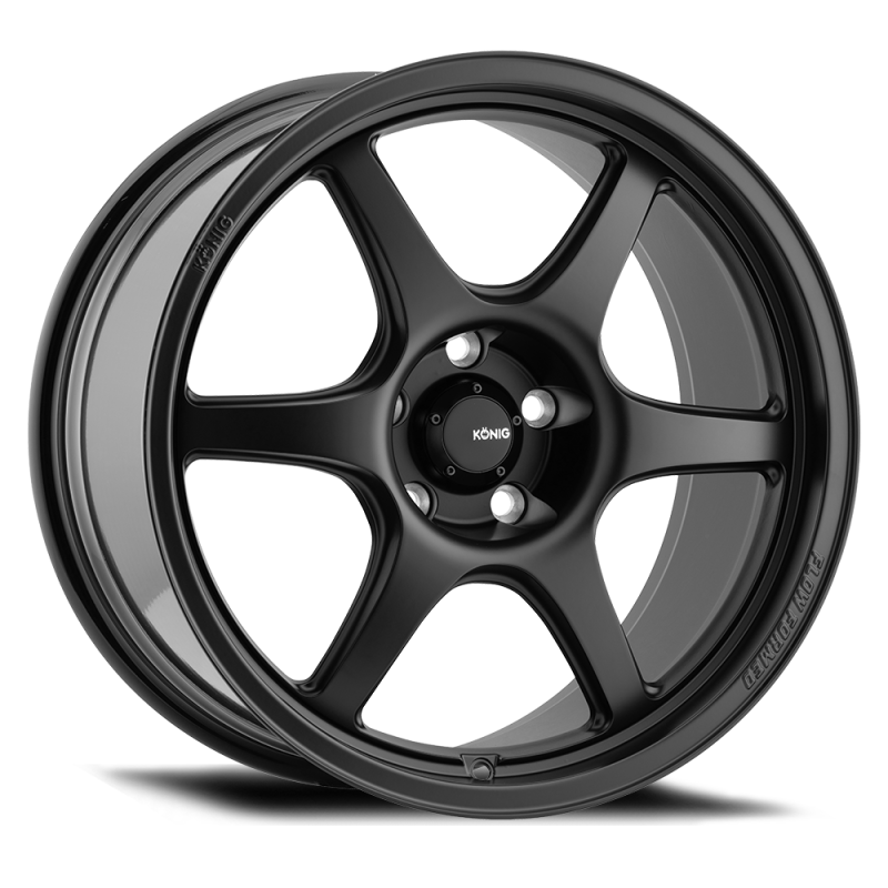 Konig Hexaform 18x8.5 5x120 ET35 Matte Black