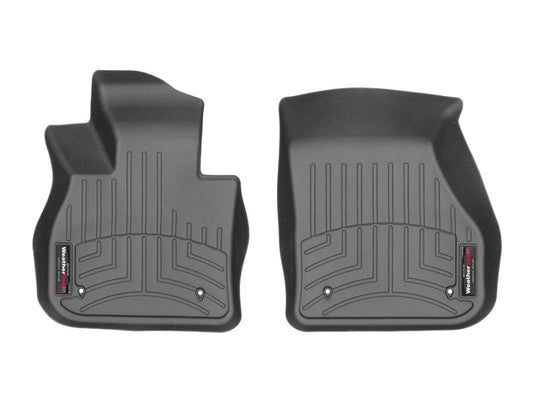 WeatherTech 2017+ Mini Countryman Front FloorLiner - Black (Fits Auto and Manual Trans; FWD and AWD)