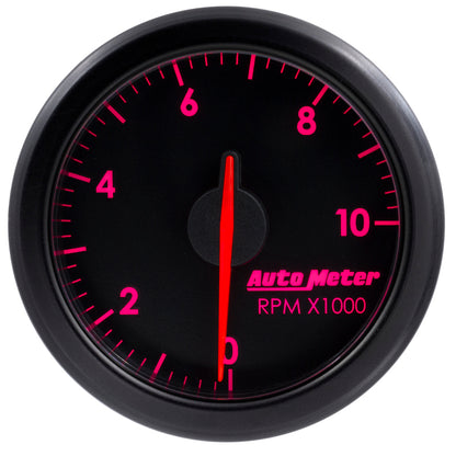 Autometer Airdrive 2-1/6in Tachometer Gauge 0-10K RMP - Black