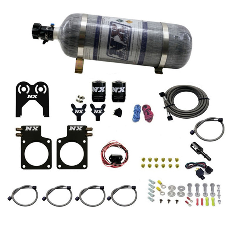 Nitrous Express Nissan GT-R Nitrous Plate Kit (35-300HP) w/Composite Bottle