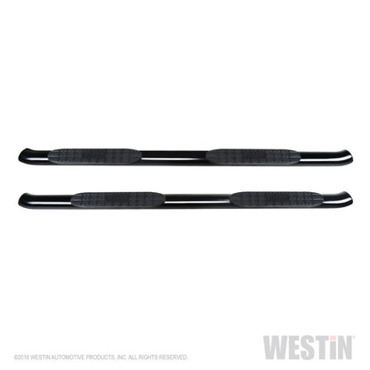 Westin 2019 Chevrolet Silverado/Sierra 1500 Crew Cab Non LD PRO TRAXX 4 Oval Nerf Step Bars - Black