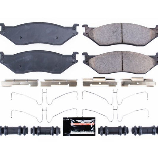 Power Stop 08-09 Ford F53 Front or Rear Z23 Evolution Sport Brake Pads w/Hardware