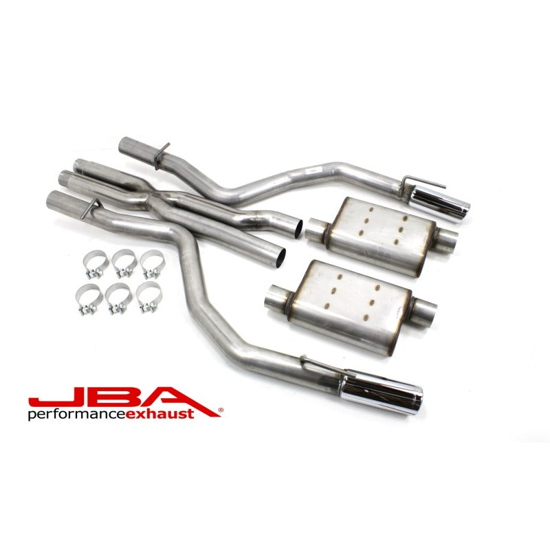 JBA 15-20 Dodge Charger SRT8 & Hellcat 6.2/6.4L 409SS Dual Rear Exit Cat-Back Exhaust