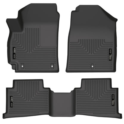 Husky Liners 20-22 Lincoln Corsair WeatherBeater Front & 2nd Seat Floor Liners - Black