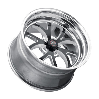 Weld S76 15x10 / 5x4.75 BP / 7.5in. BS Black Wheel (Medium Pad) - Non-Beadlock