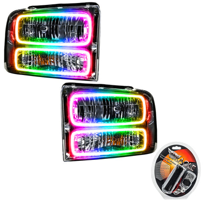 Oracle 05 Ford Excursion SMD HL - Chrome - ColorSHIFT SEE WARRANTY