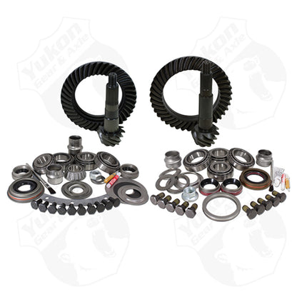 Yukon Gear & Install Kit For Dana 30 Front / Dana 44 Rear Jeep TJ 4.88 Ratio