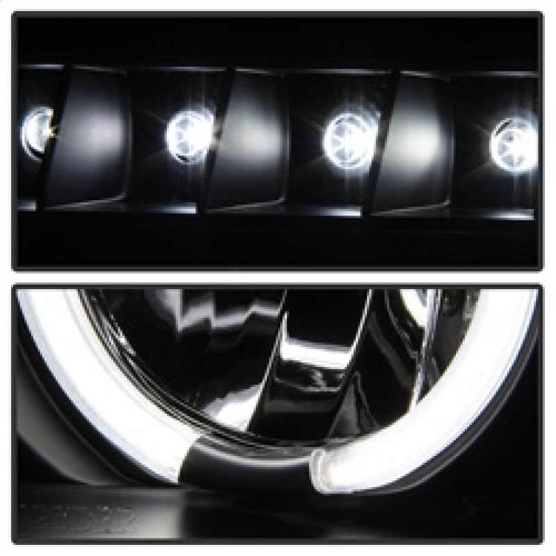 Spyder Toyota Tundra 07-13 Projector Headlights CCFL Halo LED Blk PRO-YD-TTU07-CCFL-BK