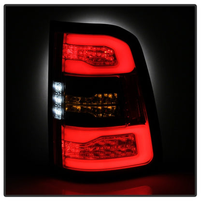 Spyder Dodge Ram 19-20 LED Tail Light Chrome ALT-YD-DR19HAL-SEQ-C