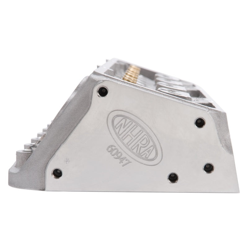 Edelbrock Cylinder Head SBC NHRA Legal 64cc Angled Plug Bare Single