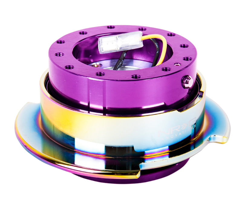 NRG Quick Release Gen 2.5 - Purple Body / Neochrome Ring