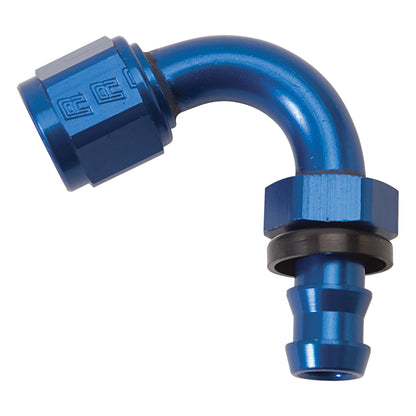 Russell Performance -8 AN Twist-Lok 150 Degree Hose End (3/4in Radius)