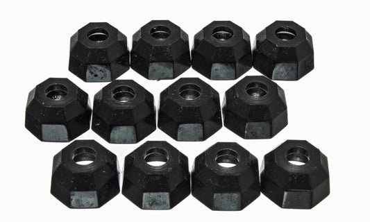 Energy Suspension Universal Black 12mm Taper Dia Octagon Tie Rod Dust Boots (BOX of 12)