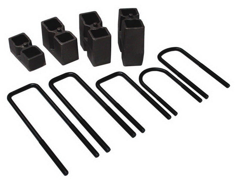 Skyjacker 92-98 Chevrolet K3500 Pickup Standard Side Bed Crew Cab Suspension Block and U-Bolt Kit