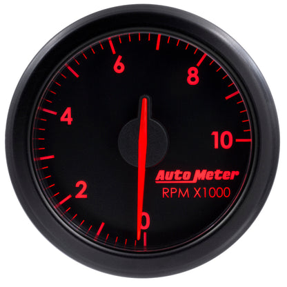 Autometer Airdrive 2-1/6in Tachometer Gauge 0-10K RMP - Black