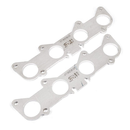 Stainless Works Ford 5.2L/5.0L Coyote Round Port Header 304SS Exhaust Flanges 1-7/8in Primaries