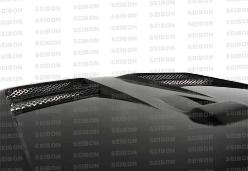 Seibon 08-09 Mitsubishi Lancer (CYA4/5A) DV Style Carbon Fiber Hood