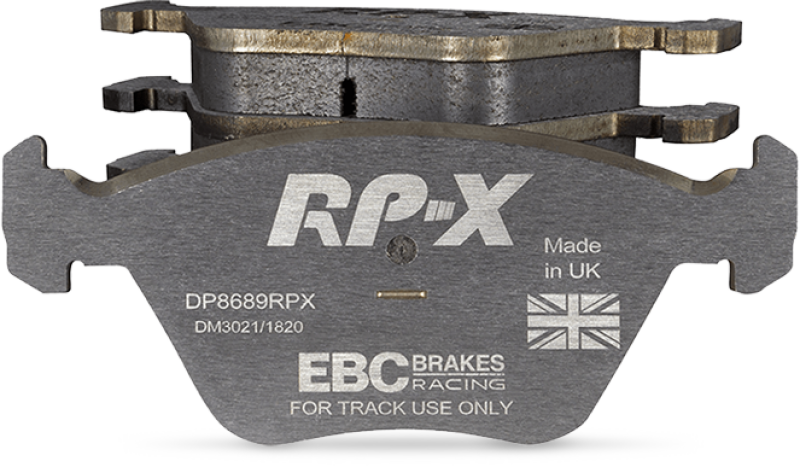 EBC Racing 06-09 Audi RS4 4.2L (Cast Iron Rotors) RP-X Rear Brake Pads