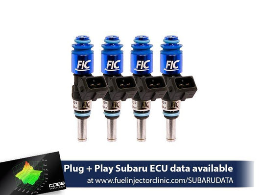 Fuel Injector Clinic 1200cc Top-Feed Converted Subaru Sti (04-06) Legacy GT (05-06) Injector Set (High-Z)