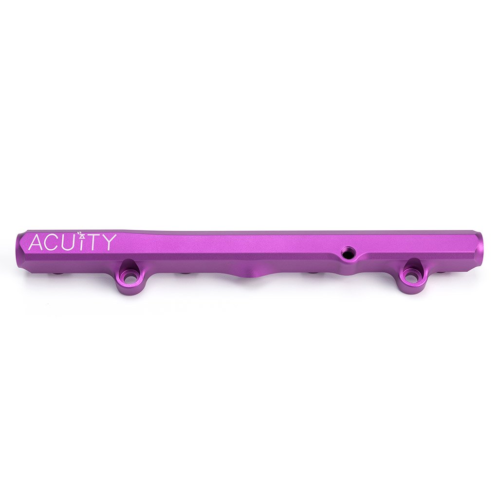 Acuity - K-Series Fuel Rail in Satin Purple Finish