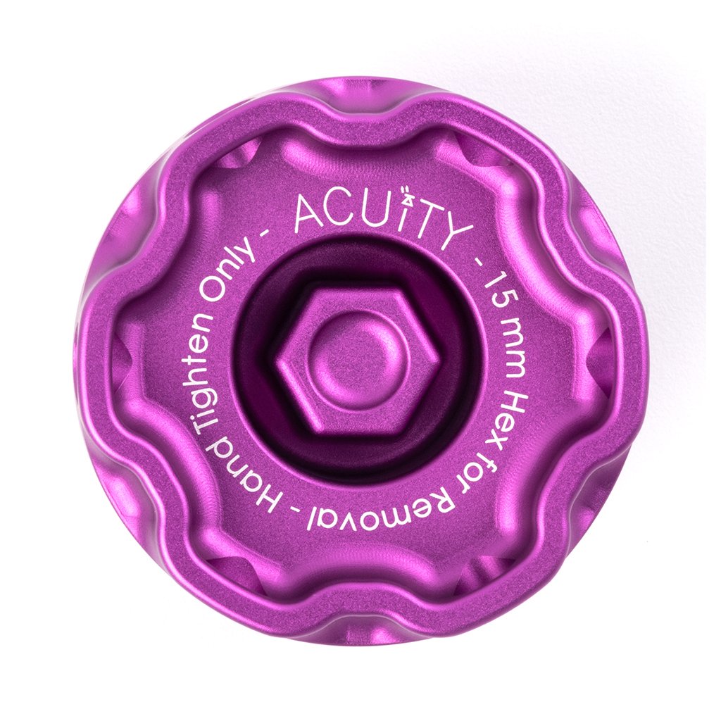 Acuity - Podium Oil Cap in Satin Purple for Hondas/Acuras