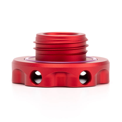Acuity - Podium Oil Cap in Satin Red for Hondas/Acuras